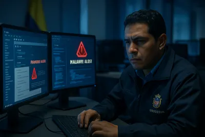 Colombia: alertas por phishing y malware estatal