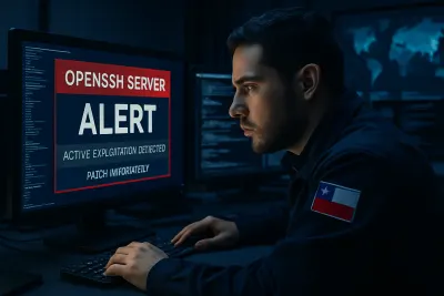 Chile alerta para CVE-2024-6387 no OpenSSH